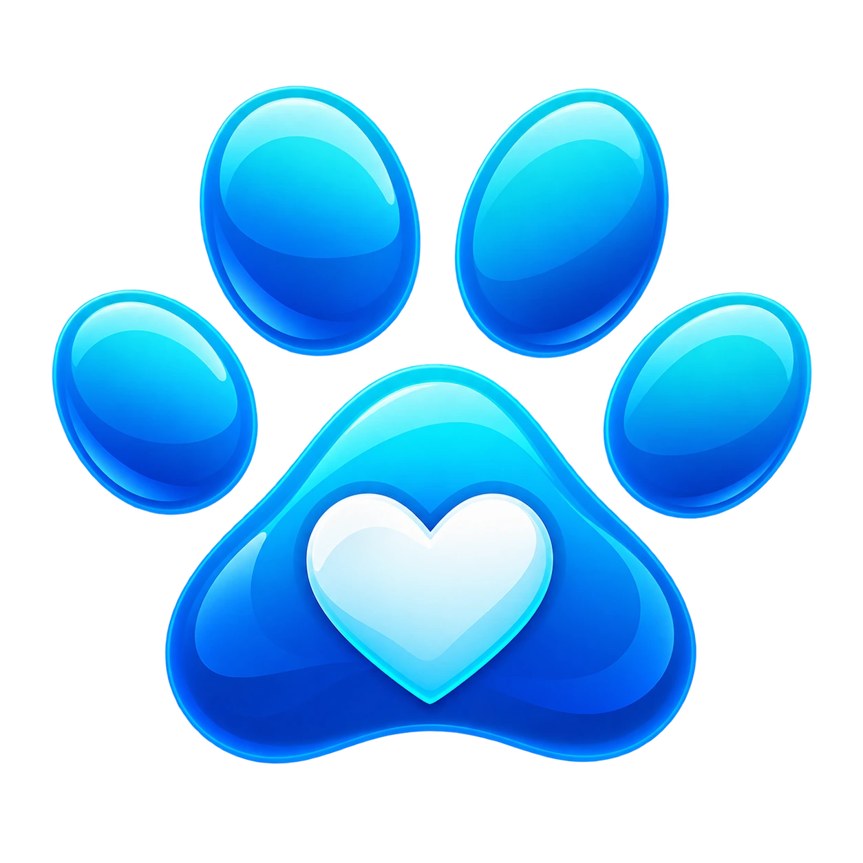 Icono de cuidado y bienestar para mascotas