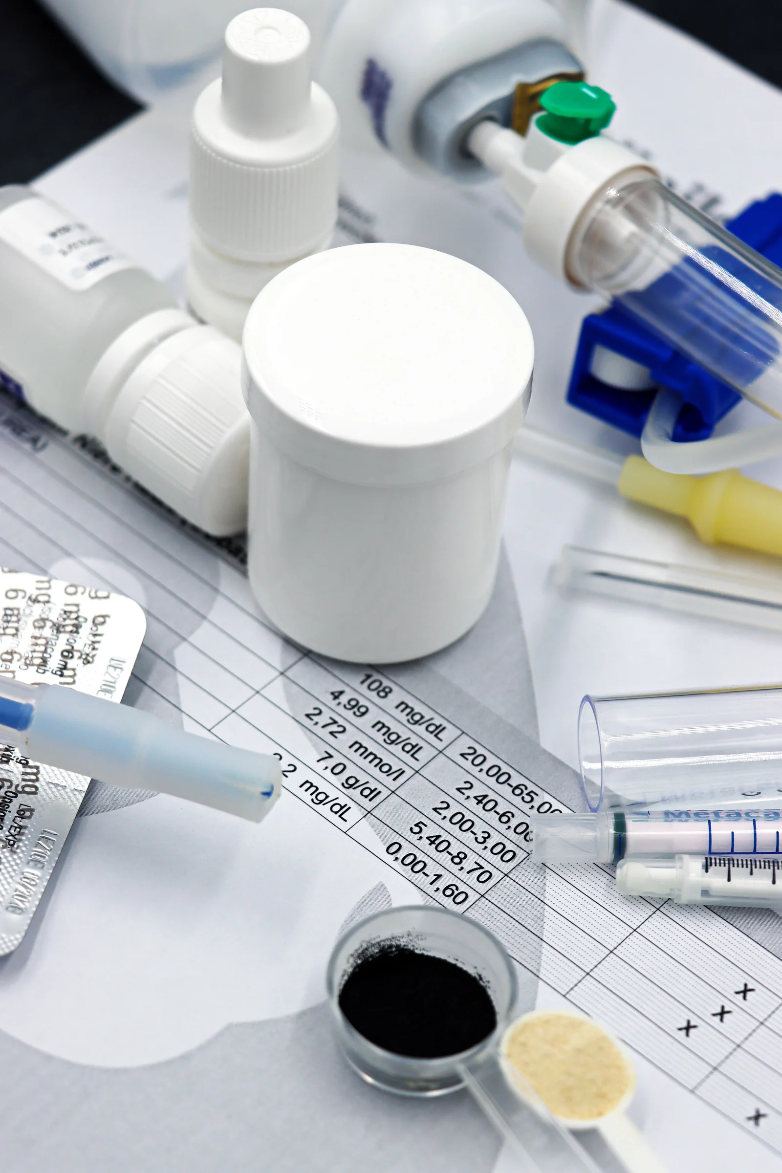 Material de laboratorio veterinario